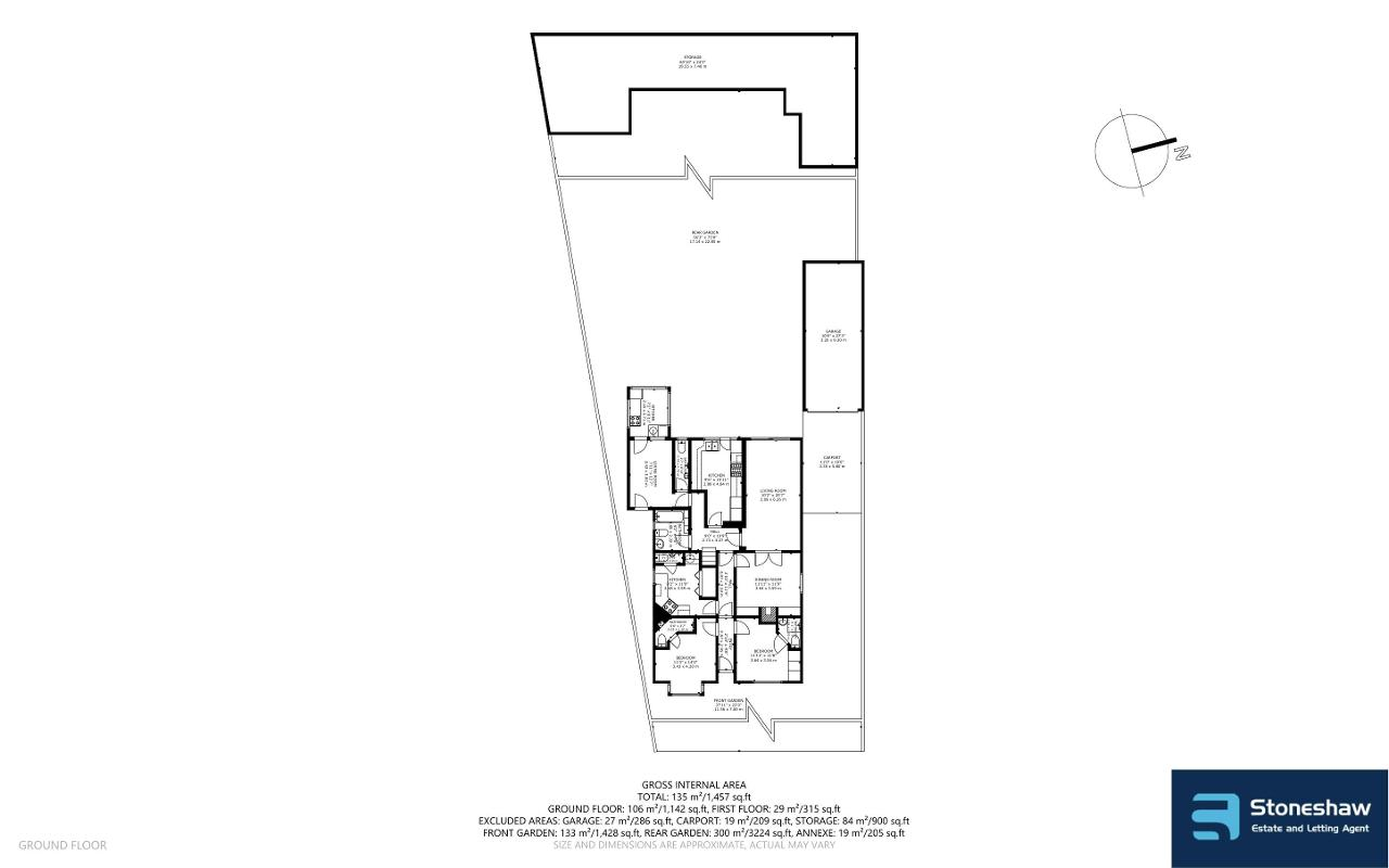 Floorplan of Cadiz Road, Dagenham, Essex, RM10 8XL