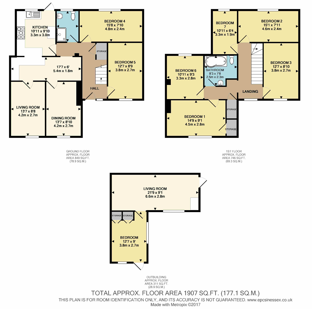 Floorplan of St Georges Road, Dagenham, Essex, RM9 5JT